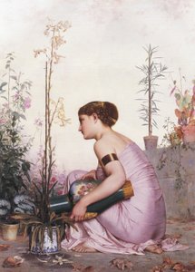 ユリは死んだ 作： Adolphe Alexandre Lesrel